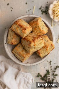 Herb and Gruyere Biscuits