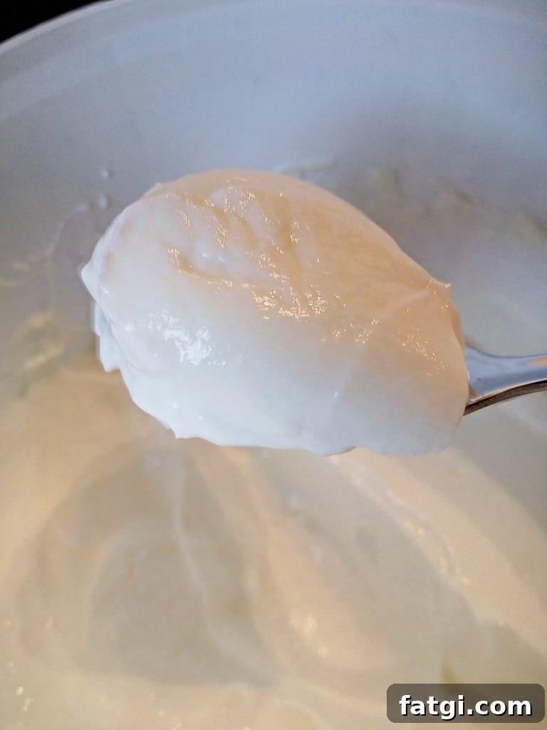sugar free low carb strained greek-style yoghurt