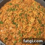 Creamy Garlic and Herb Spaghetti