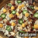 Jalapeño Popper Chicken Pasta Salad