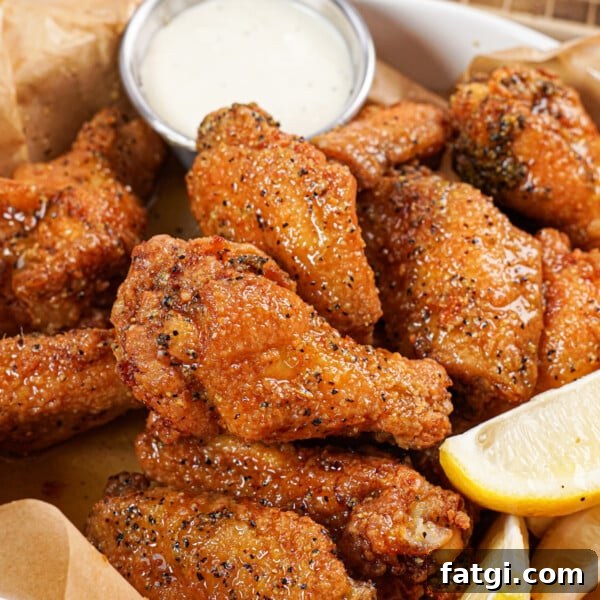 Lemon Pepper Wings
