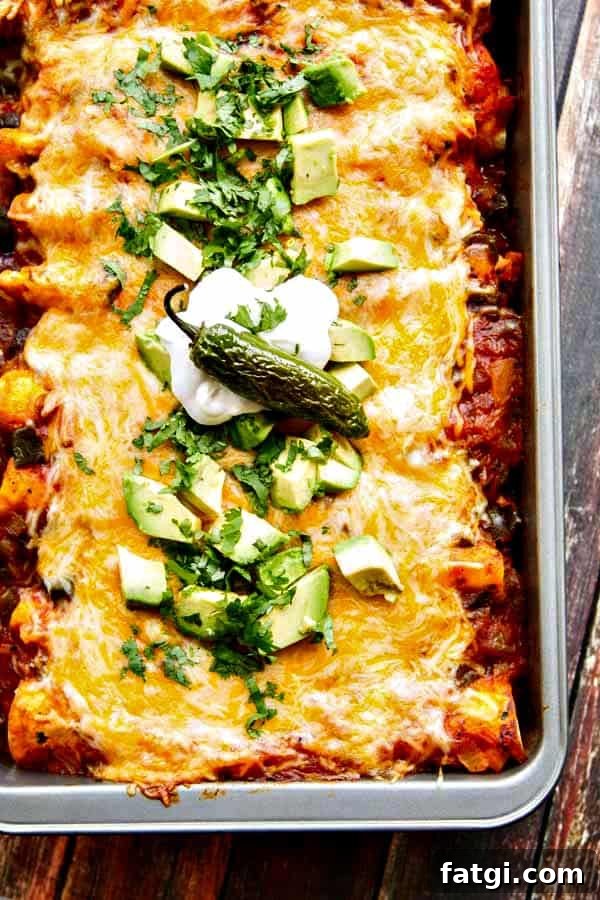 Chicken Enchiladas with Roasted Jalapenos