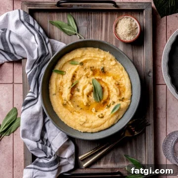 Brown Butter and Sage Polenta