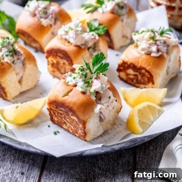 Mini New England Lobster Rolls with Jalapeño Dressing