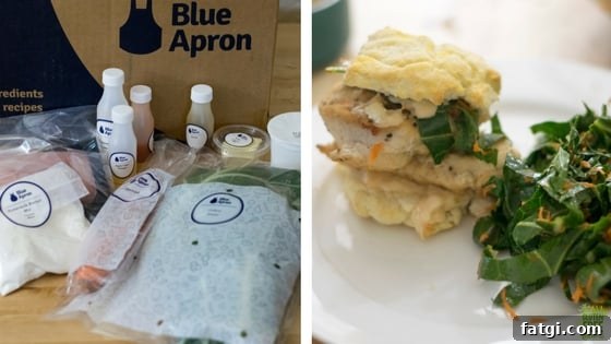 Blue Apron cooked meal