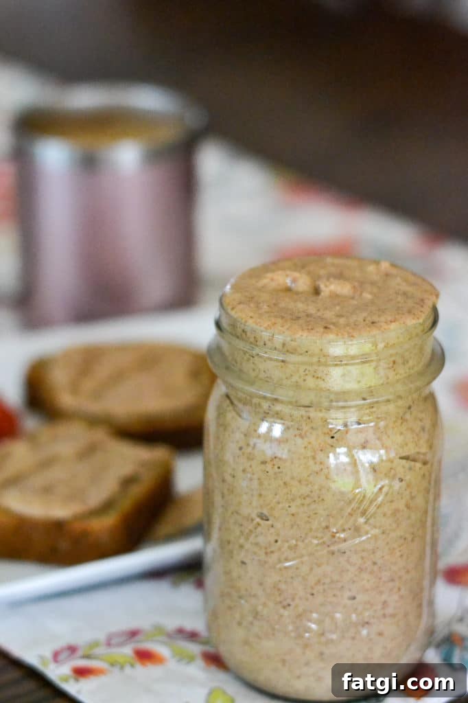 Maple almond butter on toast