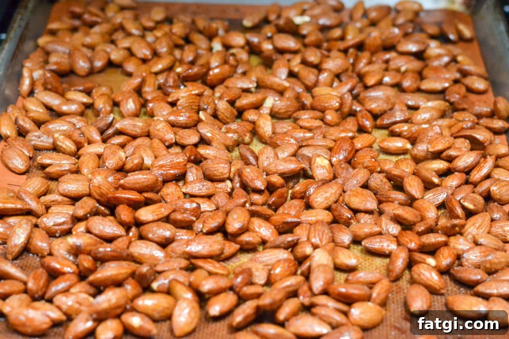 Almonds beginning to come together