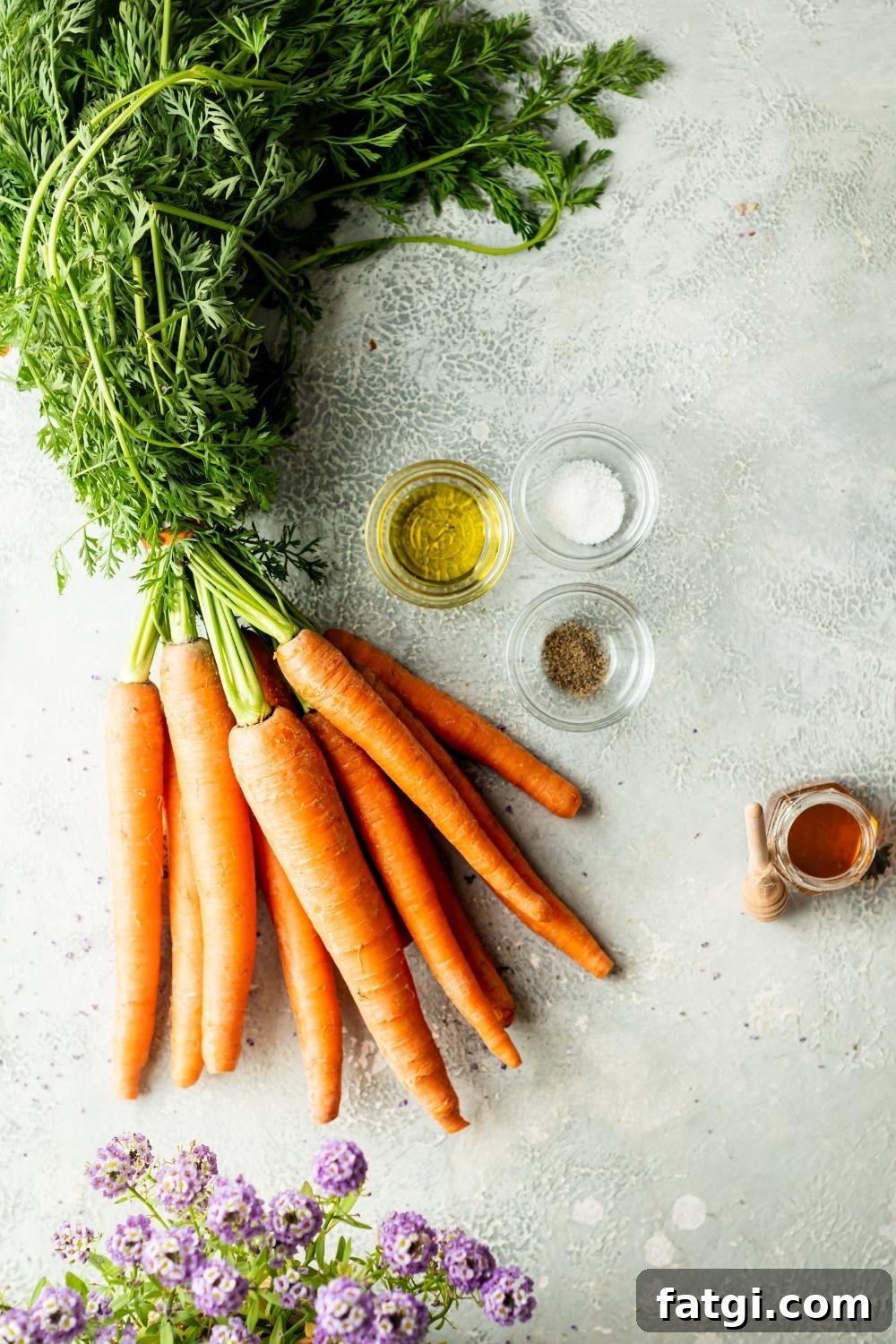 candied carrot ingredients