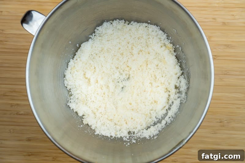 Mixing the sugar & honey