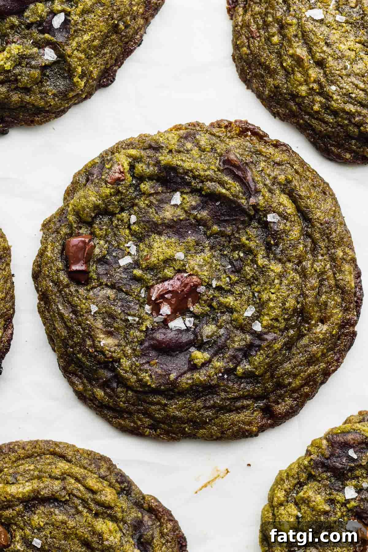 Ingredients for matcha anko cookies