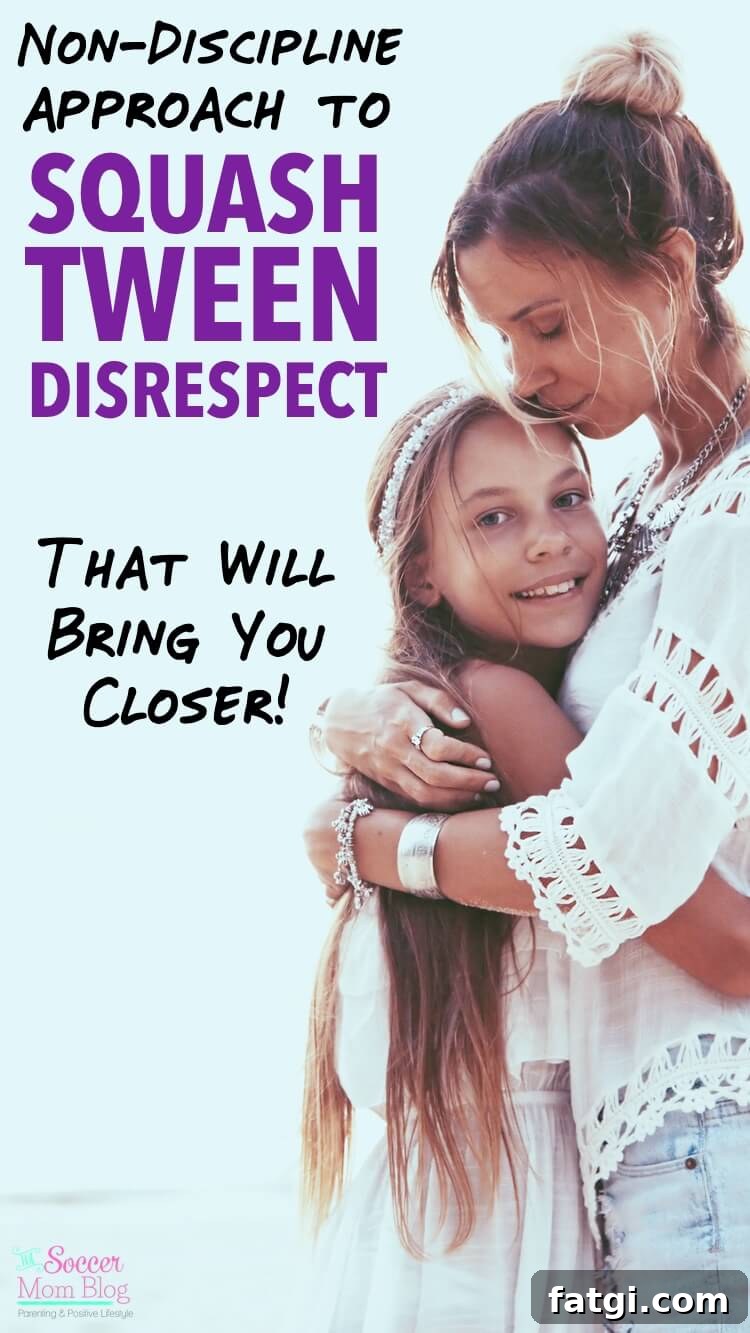 The surprisingly simple way to end conflict with your tween, help them better manage their emotions, and build your relationship - without discipline.