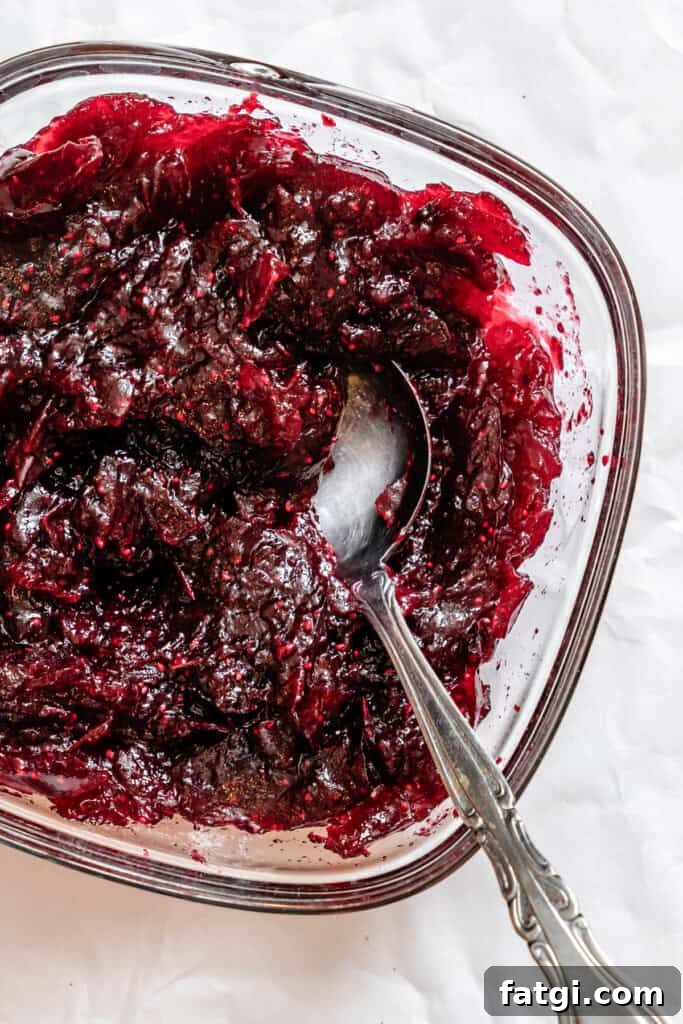 Warm Brie Cranberry Naan Bread in a dish