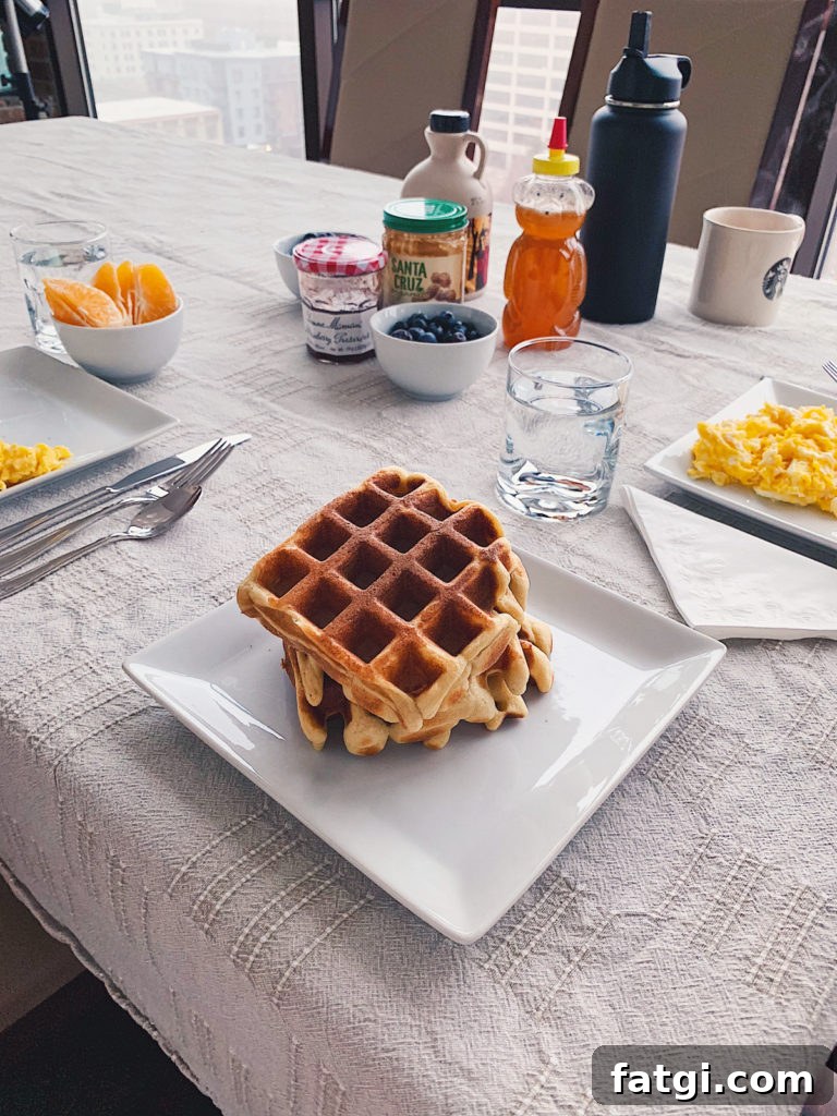 Arrowroot and Almond Flour Paleo Waffles