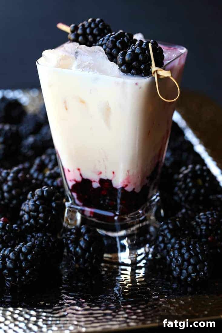 Blackberry Fool with RumChata Cream 5 A RumChata Blackberry Fool is a RumChata drink made with fresh blackberries
