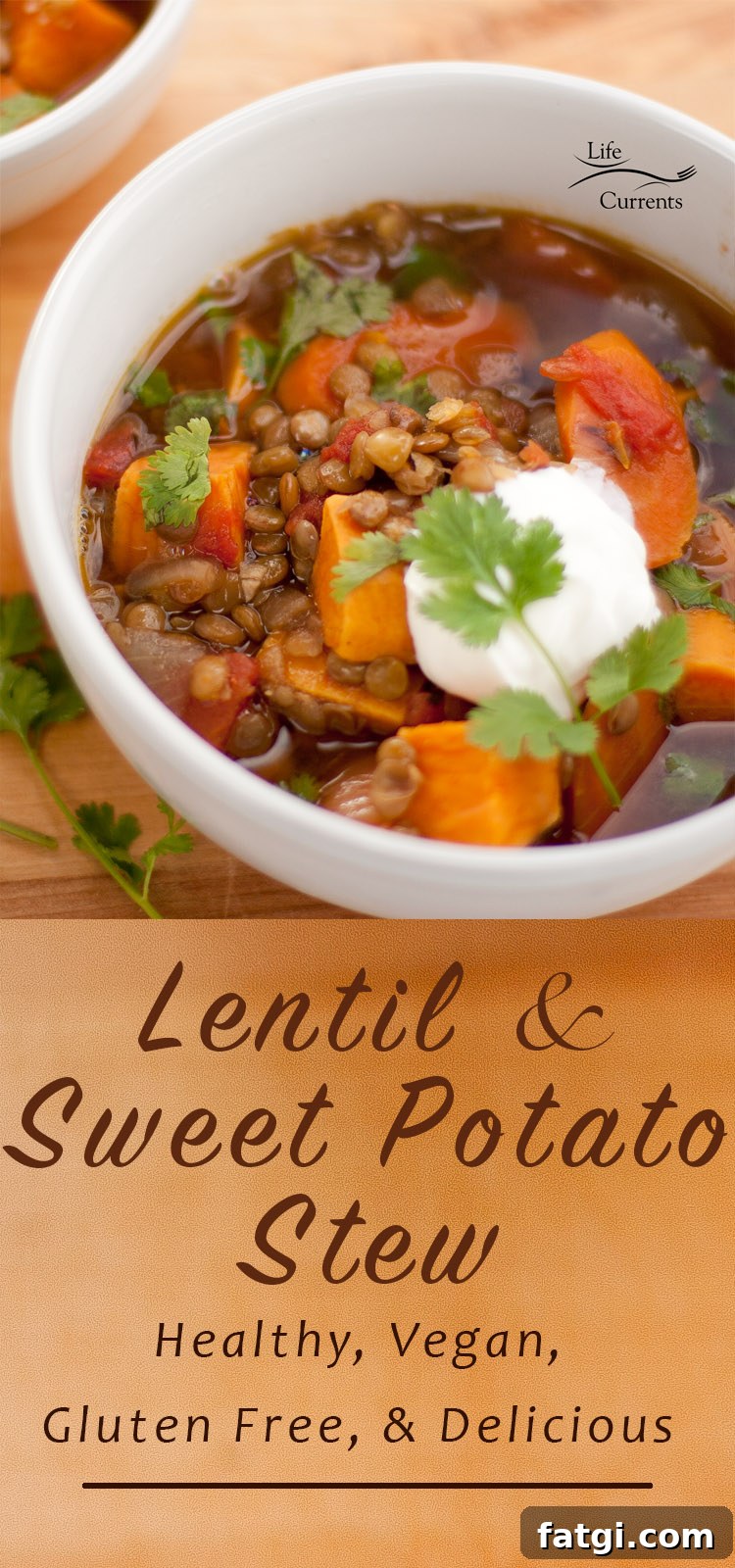 Lentil Sweet Potato Stew Recipe 2 Lentil and Sweet Potato Stew A great, easy to make, healthy vegan dinner that's made with ingredients I usually have in the house