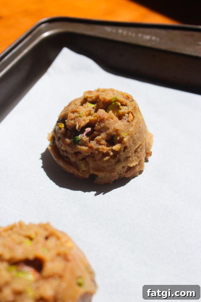 Baked cookies