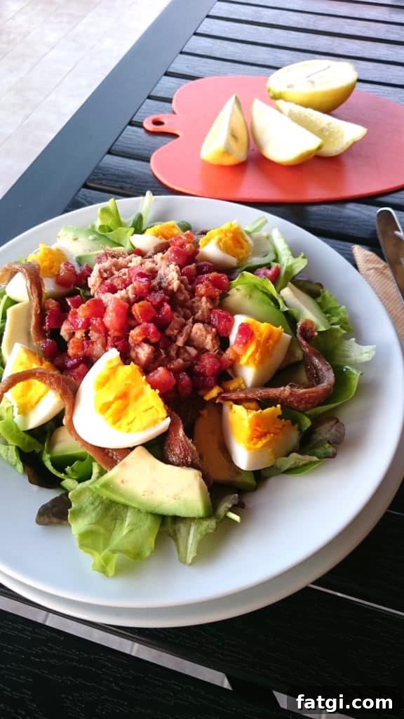 queenketo gennaro nicoise salad