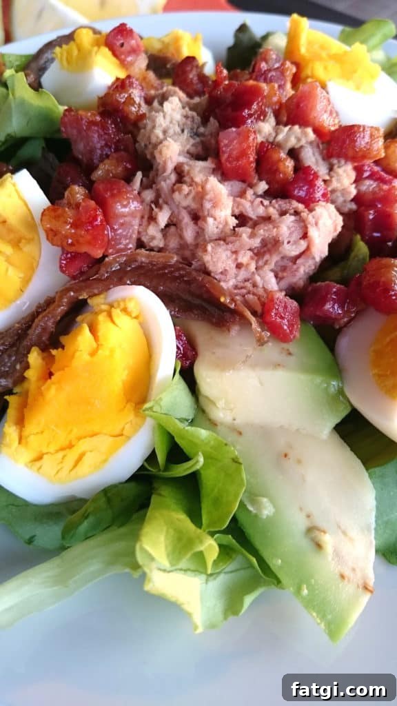 queenketo gennaro nicoise salad