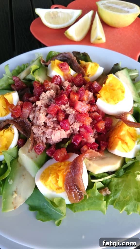 queenketo gennaro nicoise salad