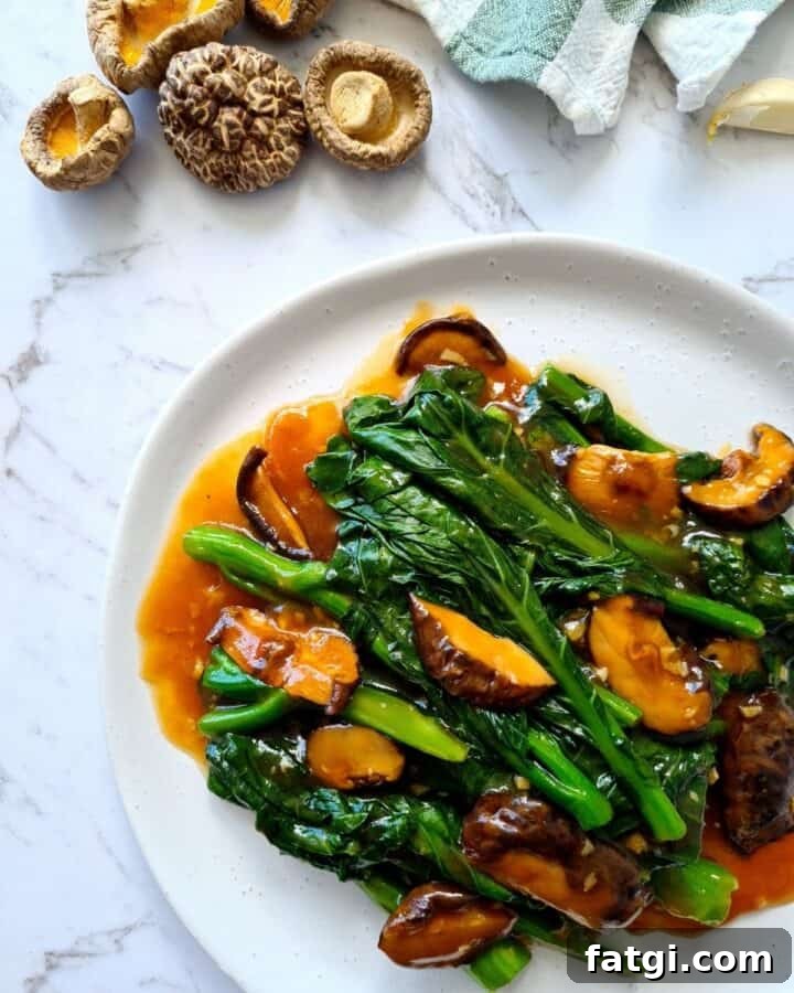 Close up image of the finished dish