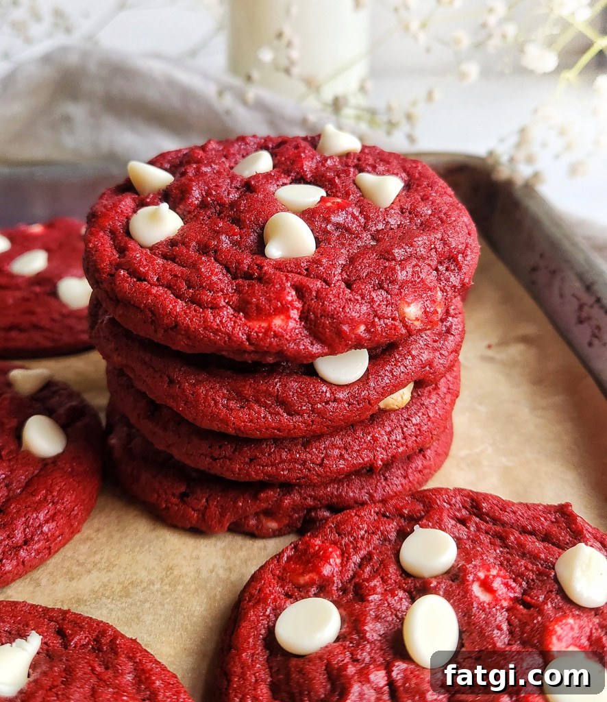 red velvet cookies