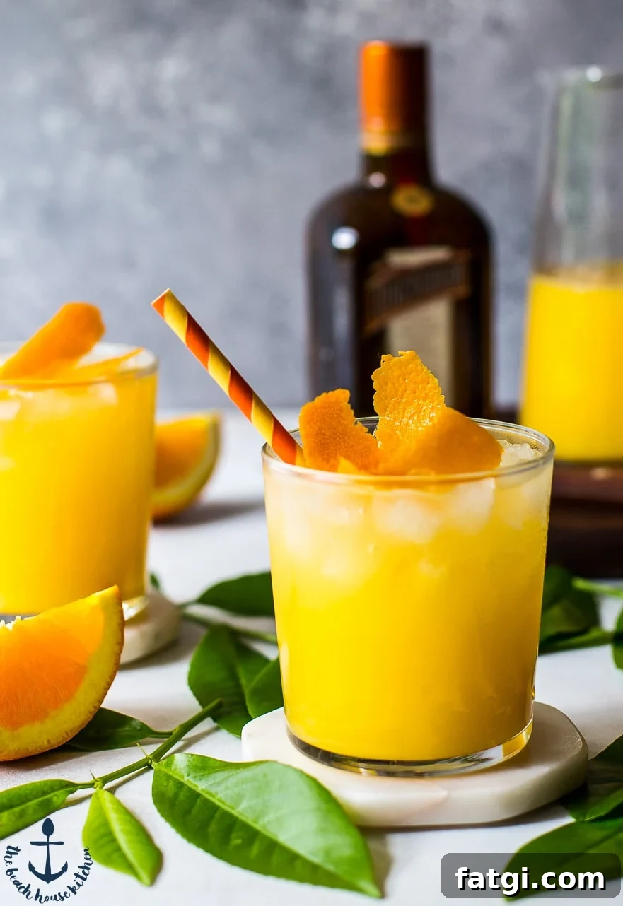 Orange Crush Cocktail Orange Crush Cocktail