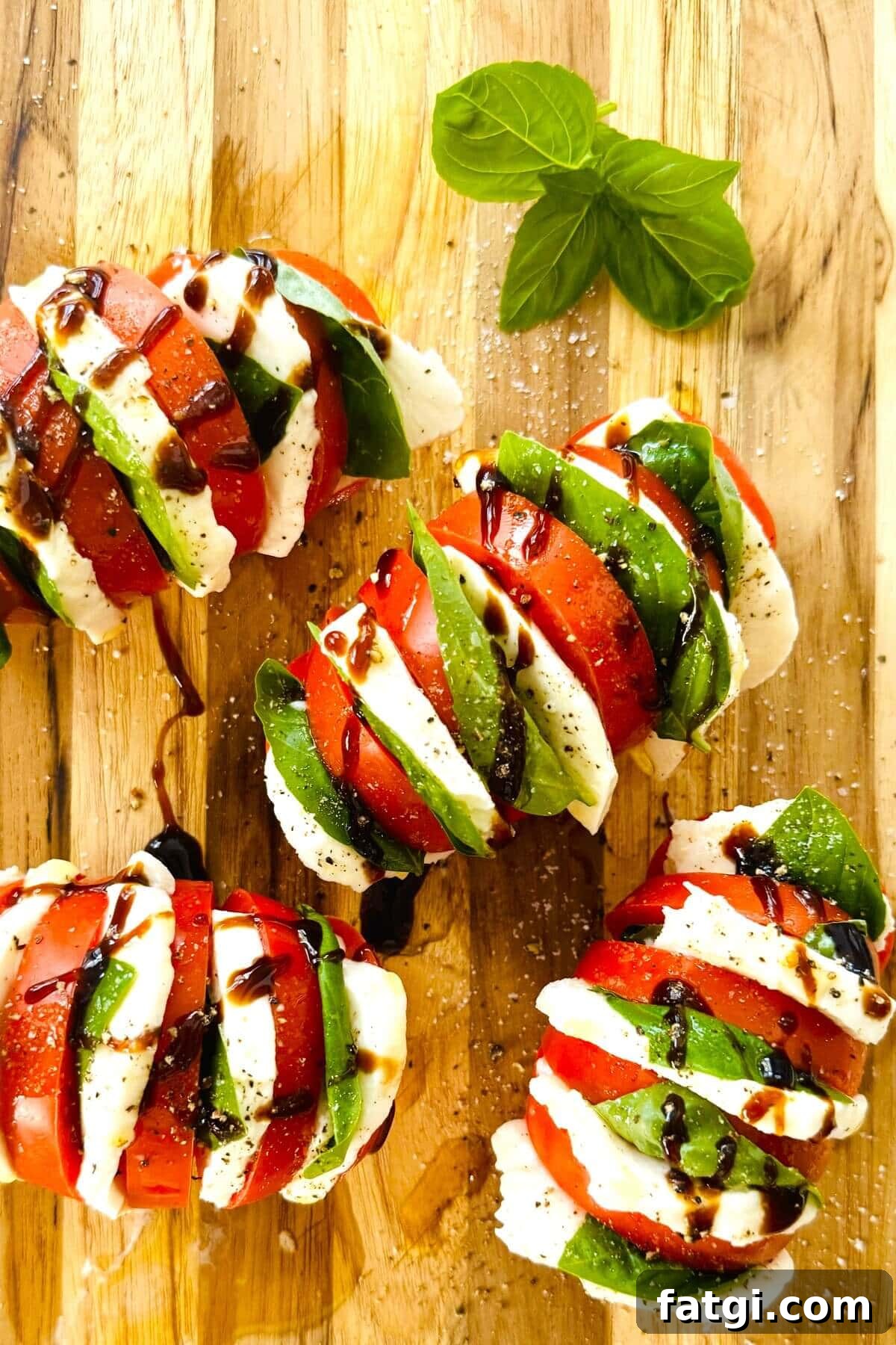 Stuffed Caprese Tomatoes with Mozzarella and Basil 10 tomato mozzarella caprese salad.