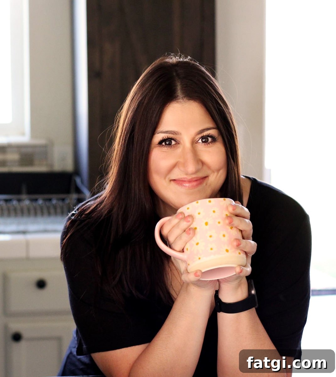 Creamy Cauliflower, Potato and Leek Soup Recipe 10 Picture of Priscilla Lawrence owner of Sprinkled with Balance.