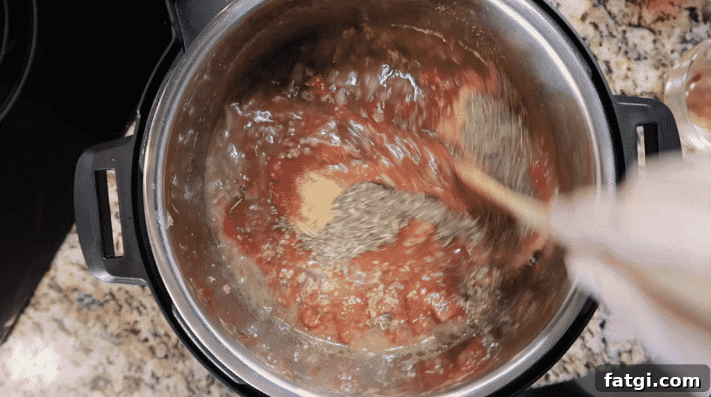 Stirring the pot.