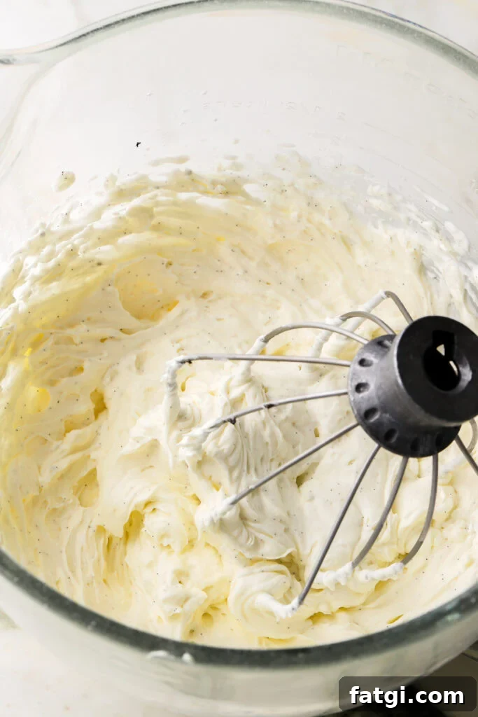 Baked Chocolate Tiramisu Donuts with Mascarpone Cream Recipe 11 whipped cream beat into mascarpone