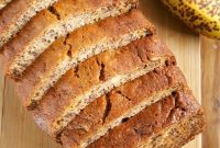 Moist Banana Bread Recipe with 3 Bananas