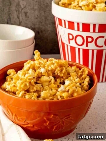 Caramel Corn Popcorn featured image.