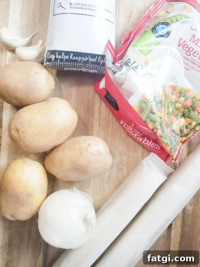 ingredients needed for venison pasties