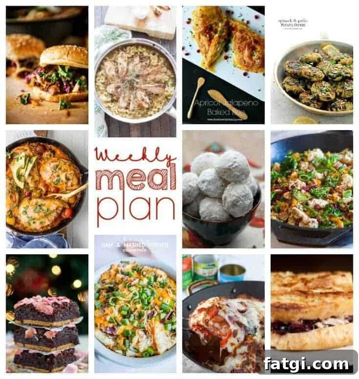 Square Collage for Week 72 Meal Plan