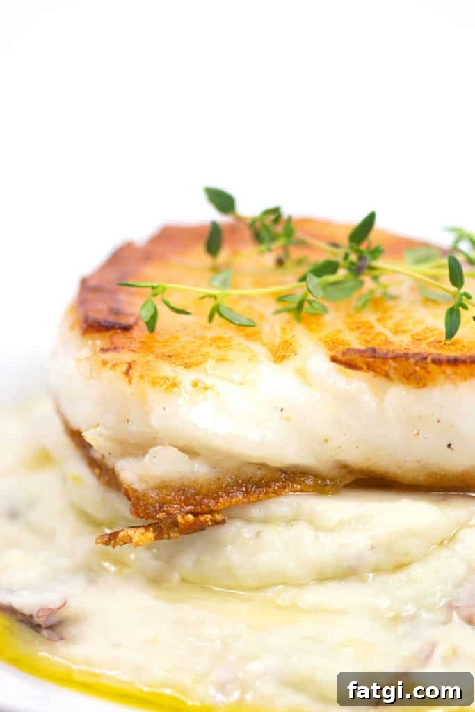 pan seared sea bass