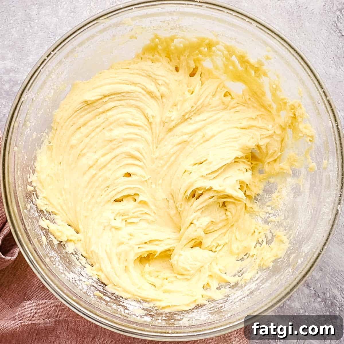 coffee cake mixture in a bowl