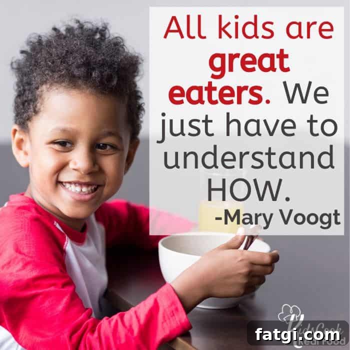 Why Feeding Style Matters More Than Food for Kids 7 All kids are great eaters, but we have to understand HOW. -Mary Voogt