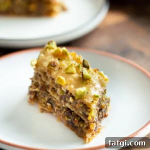 Vegan Baklava with Date and Nut Filling 5 vegan baklava