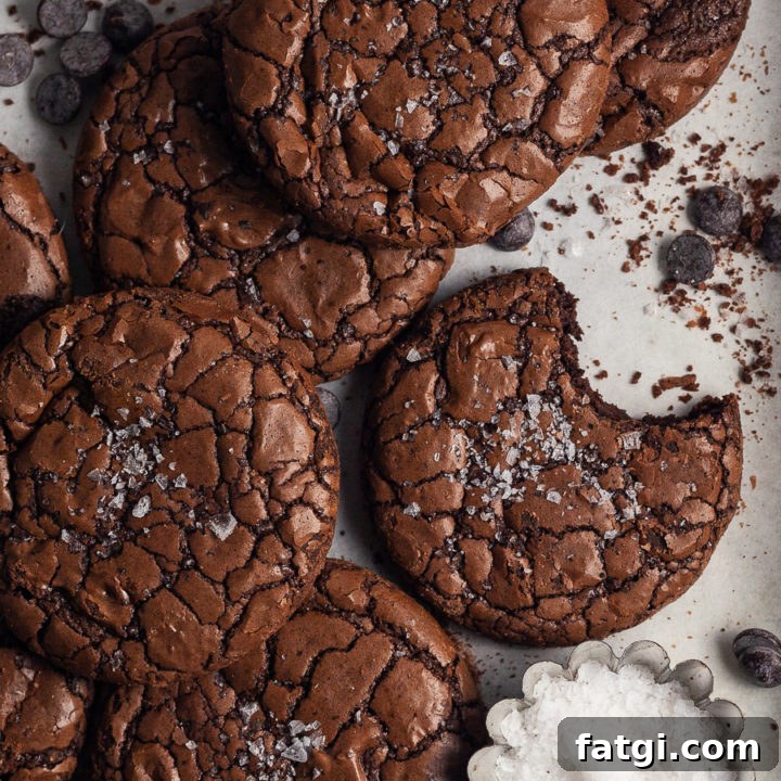 Gluten Free Brownie Cookies hero image