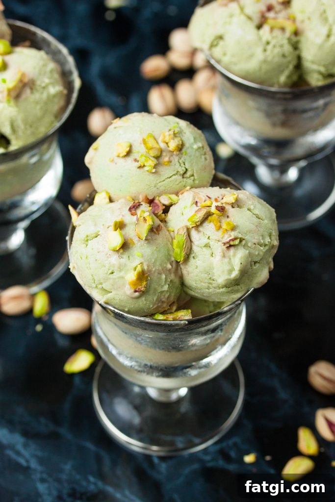 Homemade Pistachio Ice Cream Recipe 2 pistachio ice cream