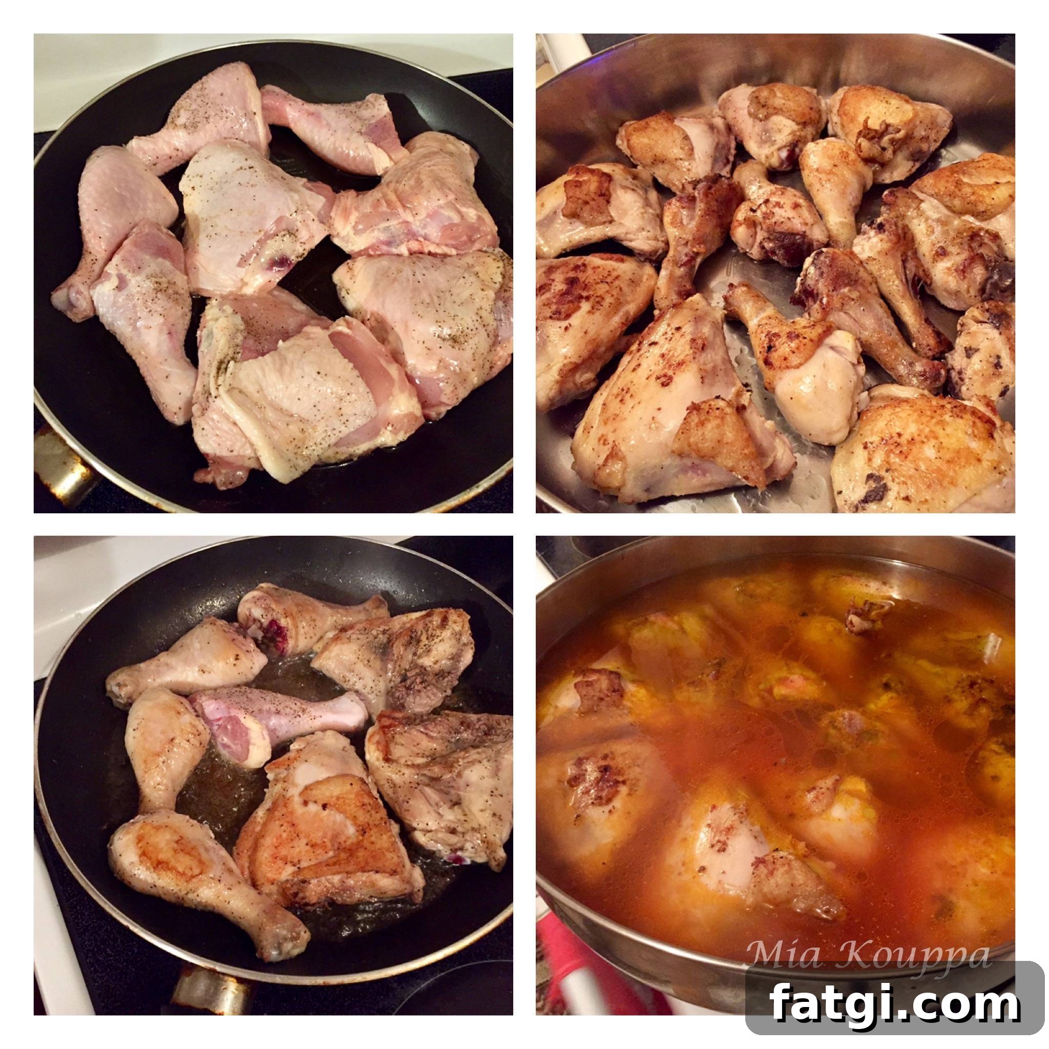 Youvetsi with chicken (Κοτόπουλο γιουβέτσι)