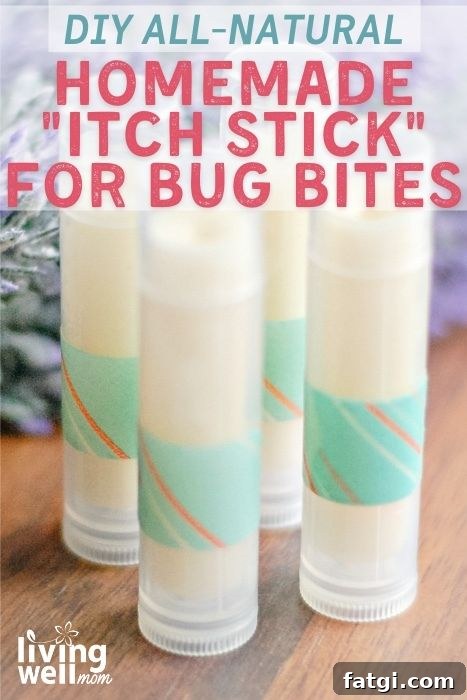Homemade Itch Stick for Bug Bite Relief With Essential Oils 2 diy itch sticks for bug bites