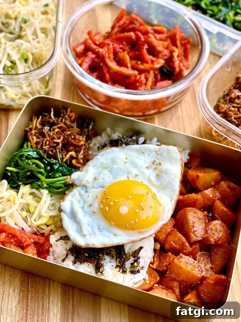 Korean lunch box (dosirak)