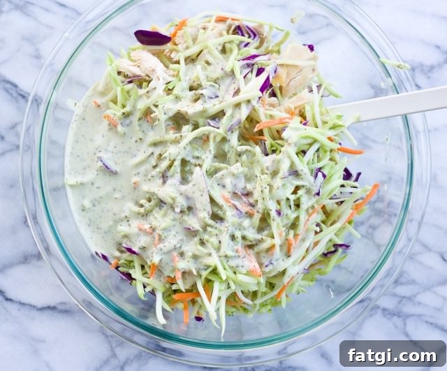 Chicken Broccoli Slaw Chicken Broccoli Slaw