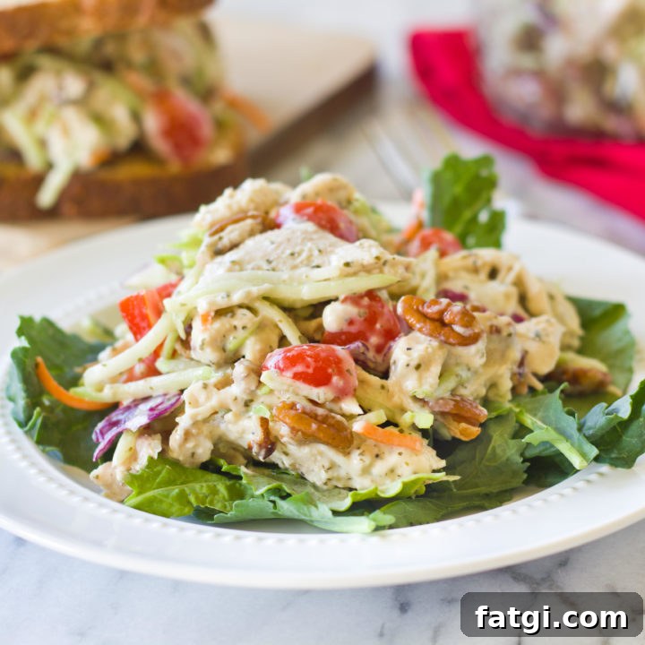 Chicken Broccoli Slaw