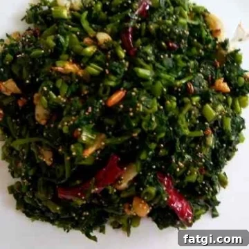 Kalmi Shak Bhaja Recipe