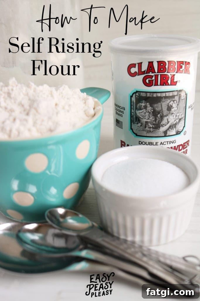 How to Make Self Rising Flour Substitute