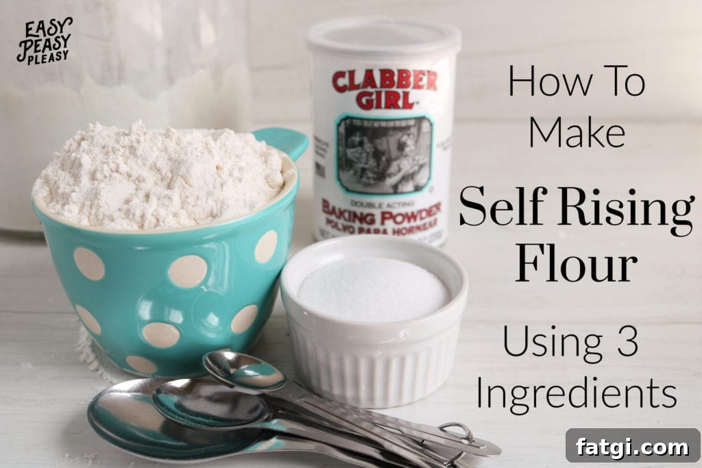How to Make Self Rising Flour Substitute
