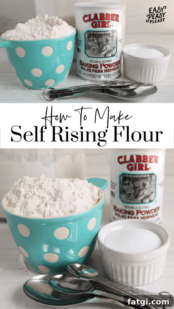 How to Make Self Rising Flour Substitute