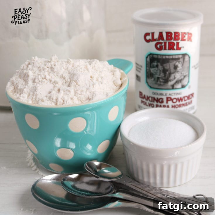 Self Rising Flour Substitute